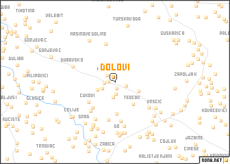 map of Dolovi