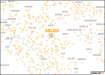 map of Dolovi