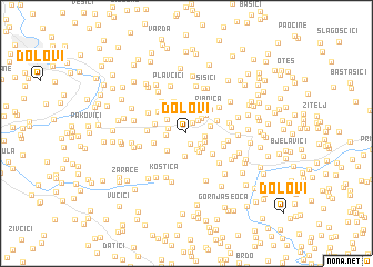 map of Dolovi