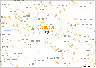 map of Dolovi