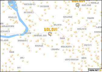 map of Dolovi