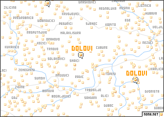 map of Dolovi