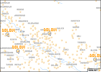 map of (( Dolovi ))