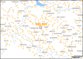 map of Dolovi