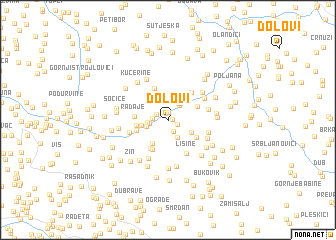 map of Dolovi