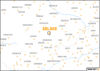 map of Dolovo