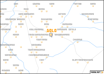 map of Dolo