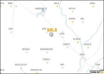 map of Dolo