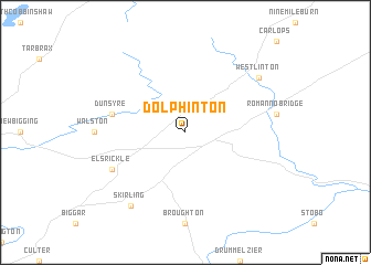 map of Dolphinton