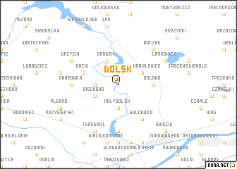 map of Dólsk