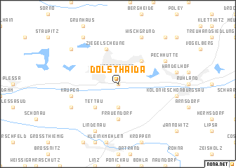 map of Dolsthaida