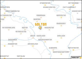map of Dolton