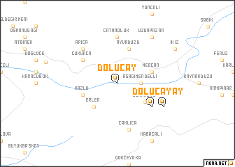 map of Doluçay