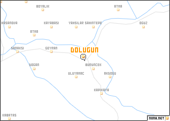 map of Dolugün