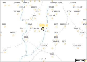 map of Dolu