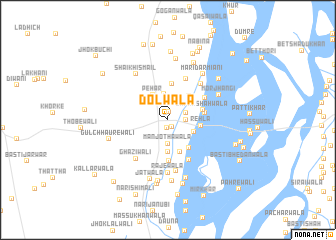map of Dolwāla