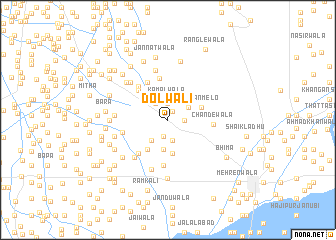 map of Dolwāli