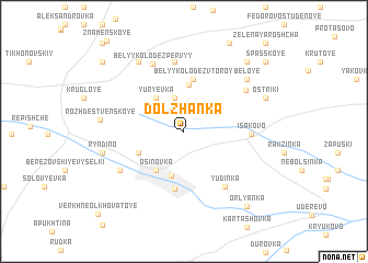 map of Dolzhanka