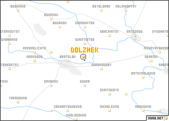 map of Dolzhëk
