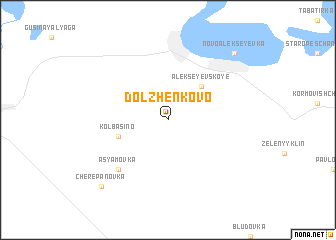 map of Dolzhenkovo