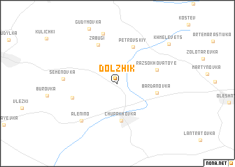 map of Dolzhik