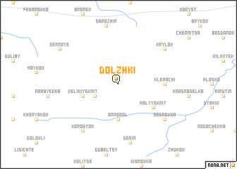 map of Dolzhki