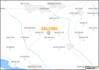 map of Dolzhok