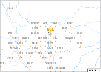 map of Dol