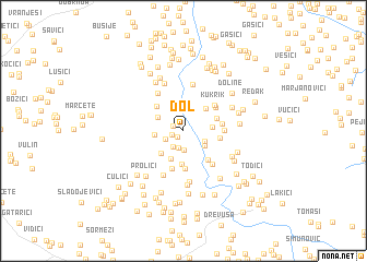 map of Dol