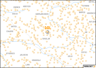 map of Dol