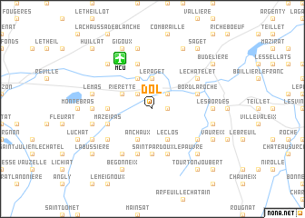 map of Dol