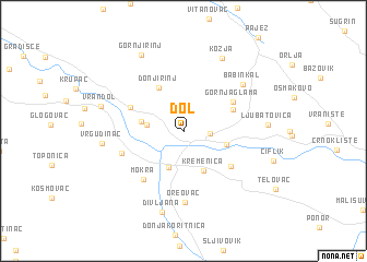 map of Dol