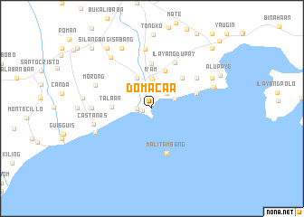 map of Domacaa