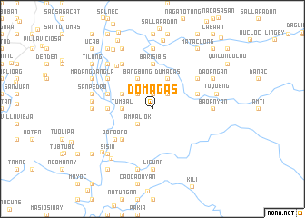 map of Domagas