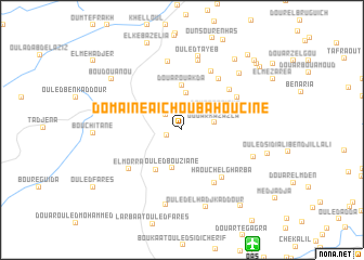 map of Domaine Aichouba Houcine