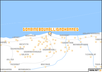 map of Domaine Boumallid Mohammed