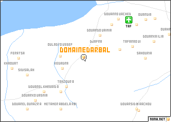 map of Domaine dʼArbal