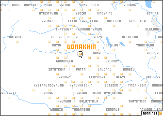 map of Domakhin