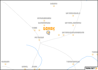 map of Domak