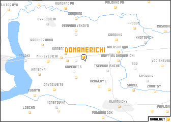 map of Domamerichi