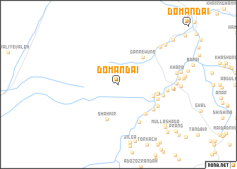 map of Domandai