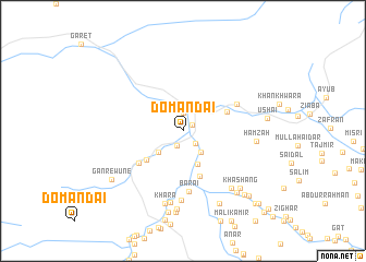 map of Domandai