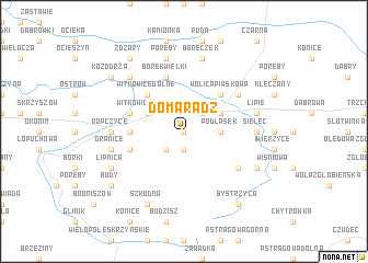 map of Domaradz