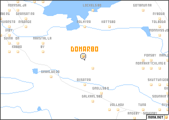 map of Domarbo