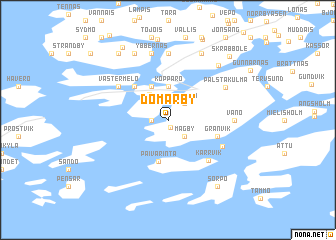 map of Domarby