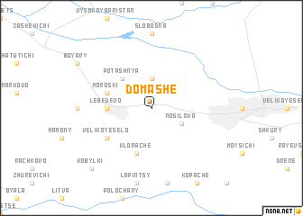 map of Domashe