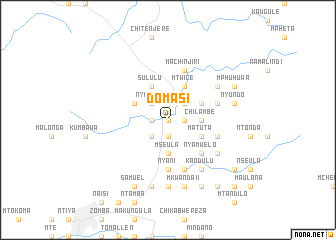map of Domasi