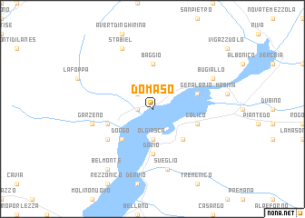 map of Domaso