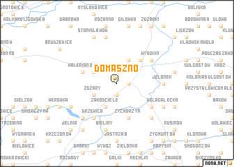 map of Domaszno