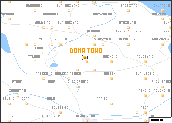 map of Domatowo